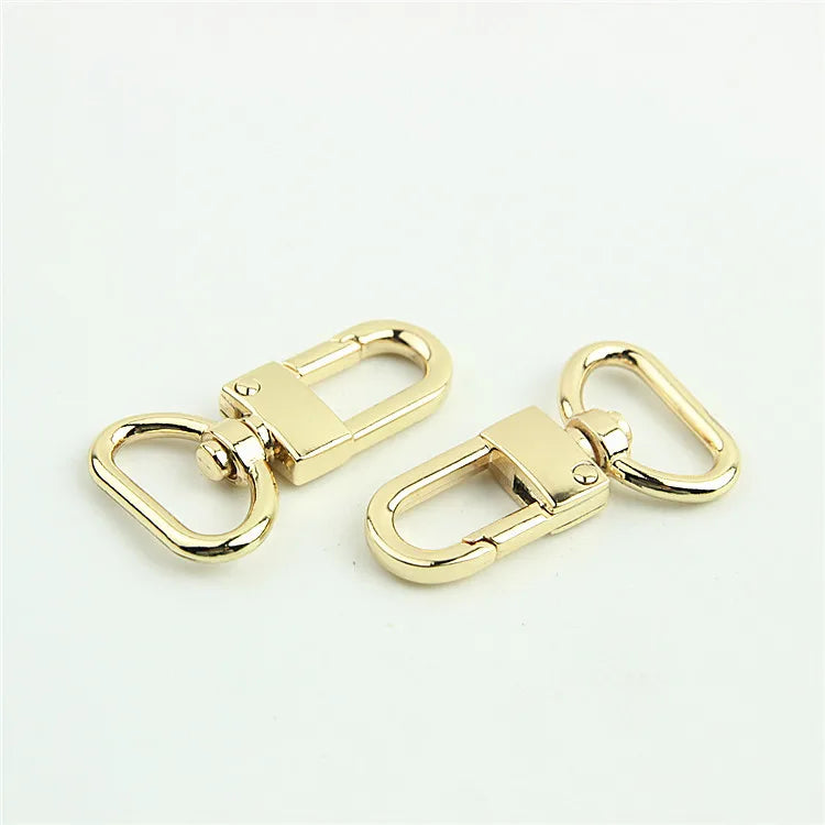 Luggage Bags Zinc Alloy Accessories D-Ring Clasps Middle-Plate Buckles