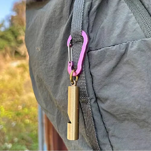 Multi-Use Luxury Aluminum Alloy Carabiner Clips Keychain Hooks Home RV