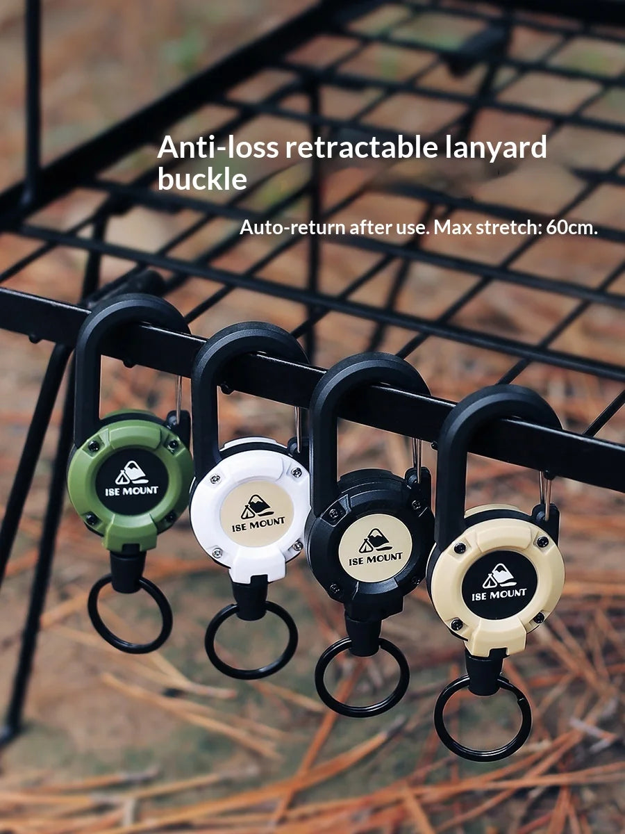 Outdoor Tactical Stainless Steel Telescopic Buckle Wire Rope