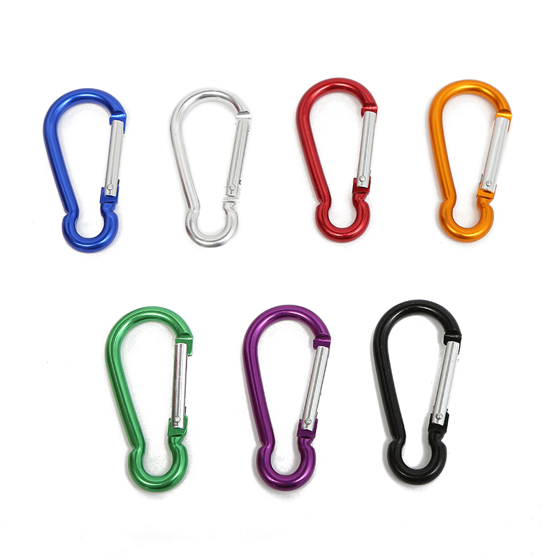 Durable Metal Outdoor Carabiner - Mountaineering & Fishing Hook