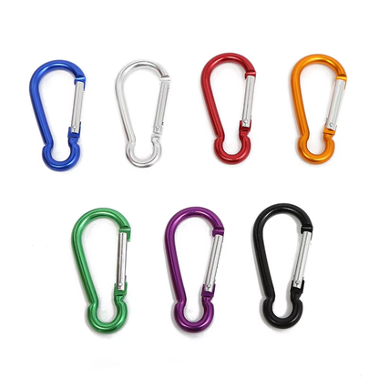 Durable Metal Outdoor Carabiner - Mountaineering & Fishing Hook