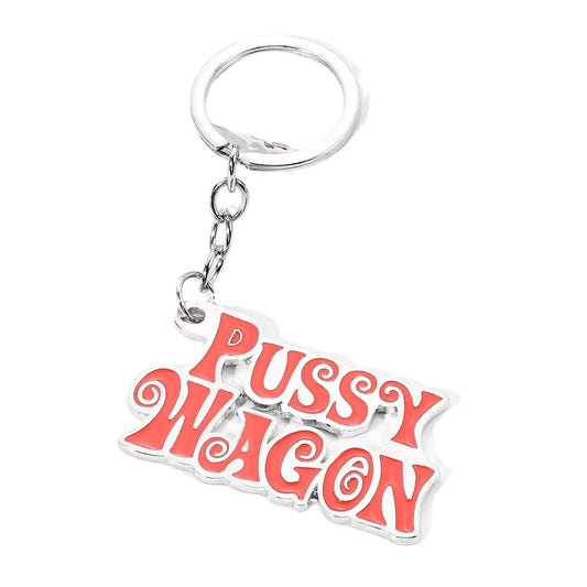 Movie & TV Theme Alloy Keychain - English Lettering Design