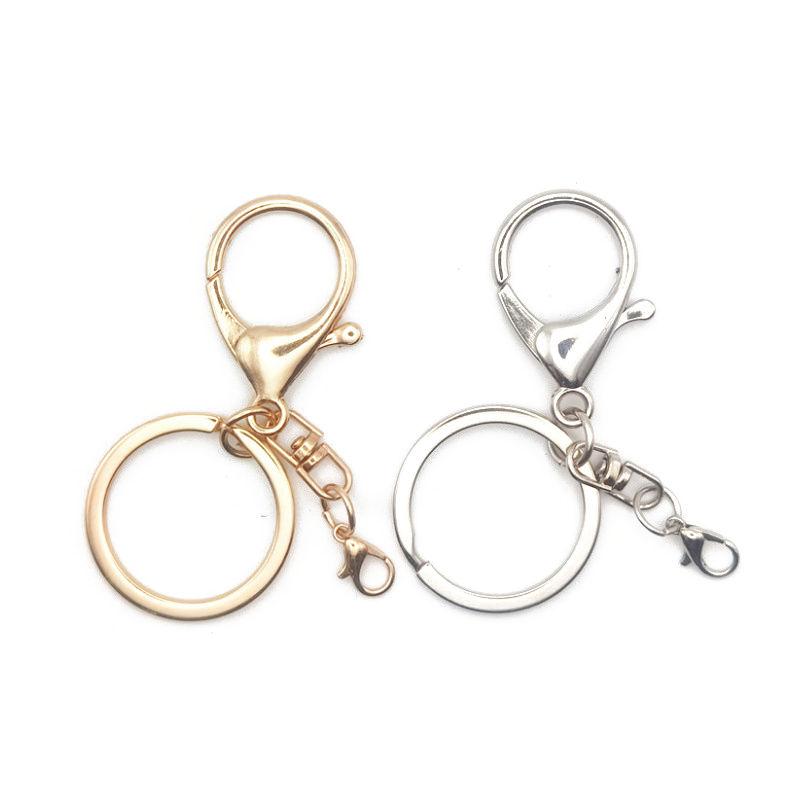 Zinc Alloy Lobster Clasp Key Hook - DIY Keychain Hardware