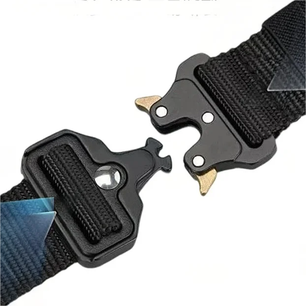 HONG TU Custom Logo Fashion Tactical Vest Adjustable Metal Buckles Zinc