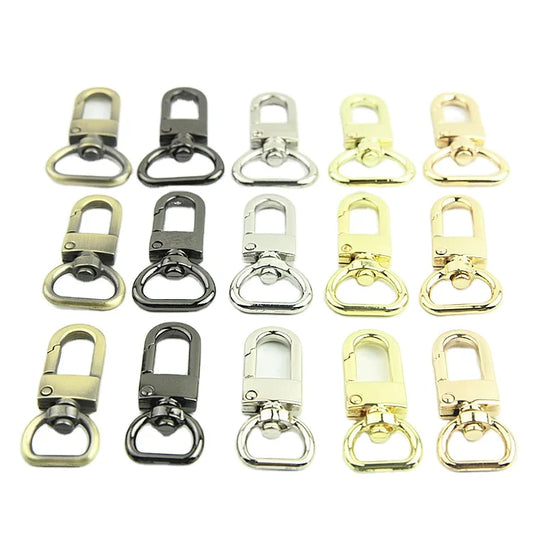 Luggage Bags Zinc Alloy Accessories D-Ring Clasps Middle-Plate Buckles