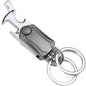 Multi-Functional Creative Plastic Keychain Double-Ring Phone Stand