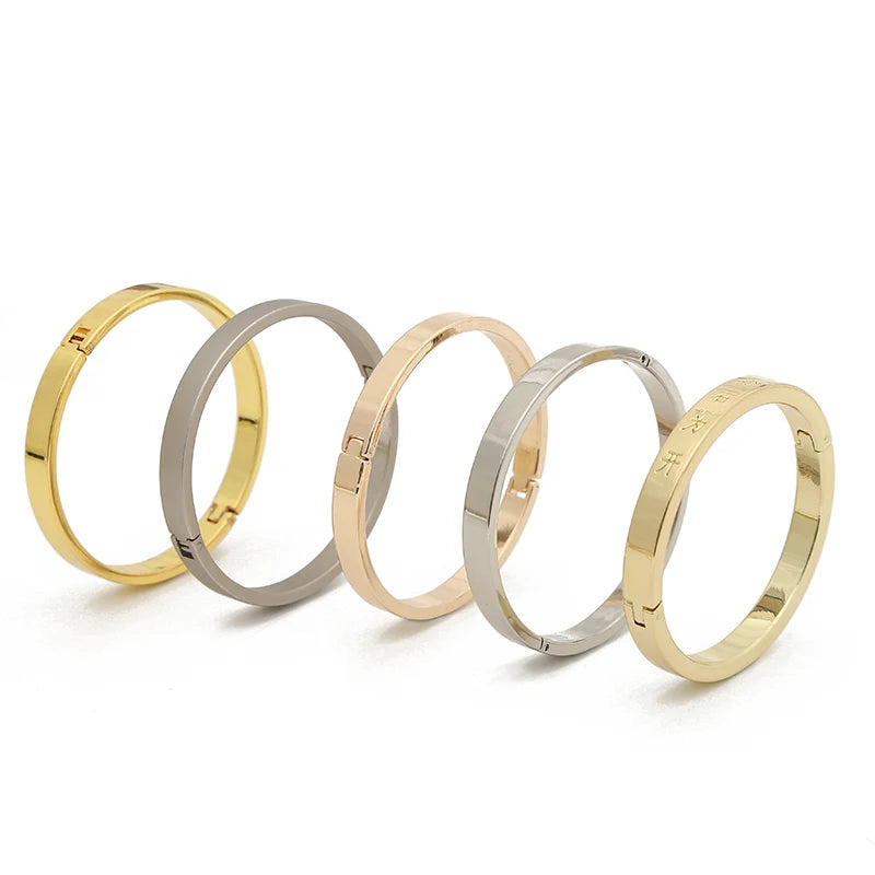 High-Grade Alloy Luxury Table Calendar Ring Loose-Leaf Binding Ring For