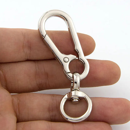 Men's Waist Jewelry Carabiner Key Chain Factory Wholesale Zinc Alloy