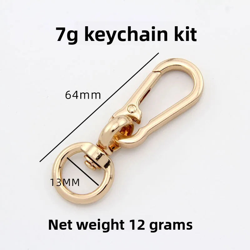 Men's Waist Jewelry Carabiner Key Chain Factory Wholesale Zinc Alloy