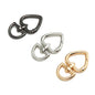 Heart-Shaped Carabiner Keychain Metal Keyring With For Love Clip For