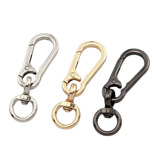 Men's Waist Jewelry Carabiner Key Chain Factory Wholesale Zinc Alloy
