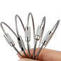 Stainless Steel Wire Rope Key Ring-Modern Simple Design China Origin
