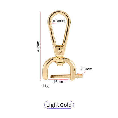 Heavy Duty Zinc Metal Dog Hook Durable Lightweight 15/20/25/30mm