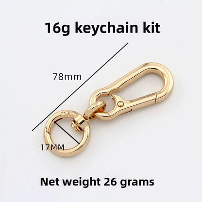 Men's Waist Jewelry Carabiner Key Chain Factory Wholesale Zinc Alloy
