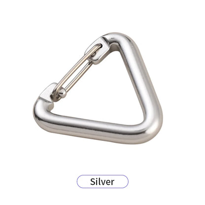 25mm Heavy Duty Aluminum Alloy Hook Carabiner Spring Triangle Buckle