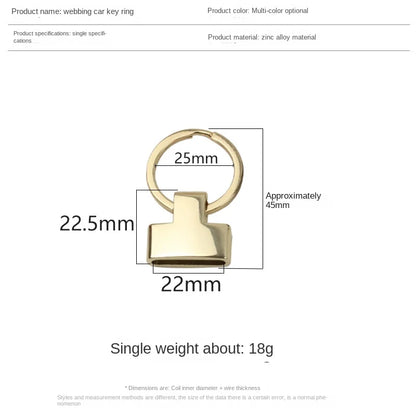 1 Inch Inner Diameter 25mm Zinc Alloy Luggage Hardware Accessories