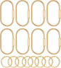Yolev Silver Locking Carabiner Keychain With Screw Lock Universal