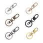 Luxury Custom Logo Metal Zinc Alloy Compass Carabiner Keychain Swivel