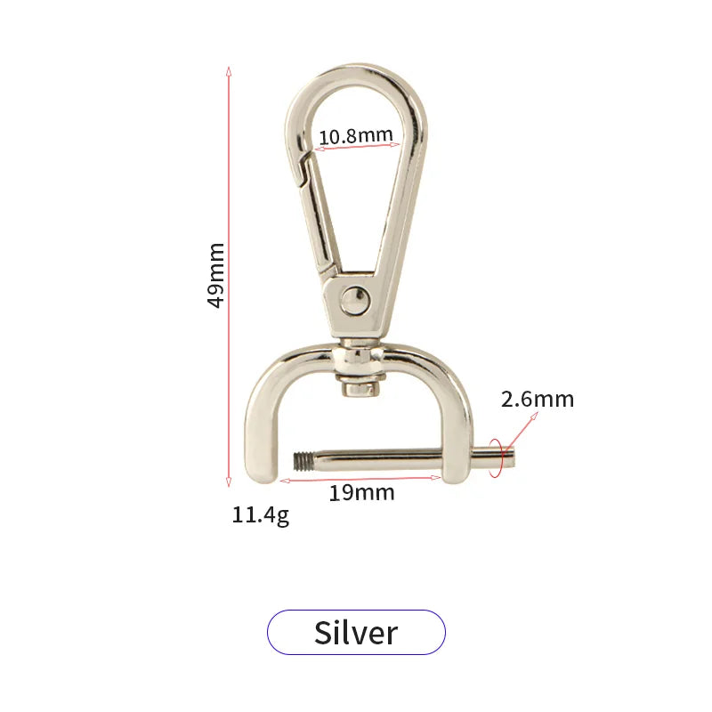 Heavy Duty Zinc Metal Dog Hook Durable Lightweight 15/20/25/30mm