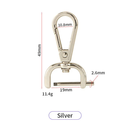 Heavy Duty Zinc Metal Dog Hook Durable Lightweight 15/20/25/30mm