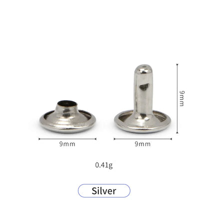 Special Bag Parts Accessories Double-Sided Stainless Steel Rivet Buckle