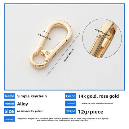 Multifunctional Alloy Car Keychain Pendant Mens Creative Anti-Loss Key