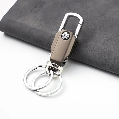Multi-Functional Creative Plastic Keychain Double-Ring Phone Stand