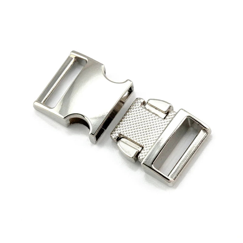 Strong Durable Metal Quick Release Buckle For Dog Collar Harness