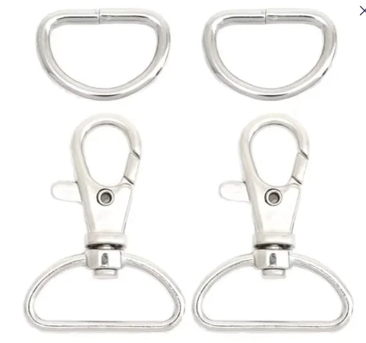 Supplied Zinc Alloy 3-prong Fish-mouth Buckles Luggage Bag Hardware