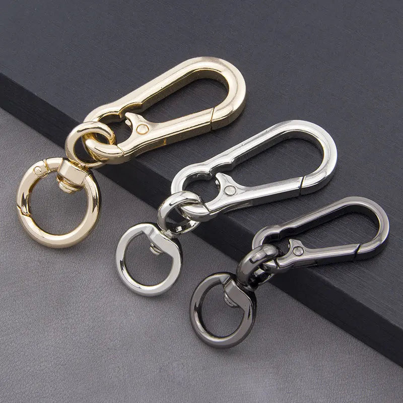 Men's Waist Jewelry Carabiner Key Chain Factory Wholesale Zinc Alloy
