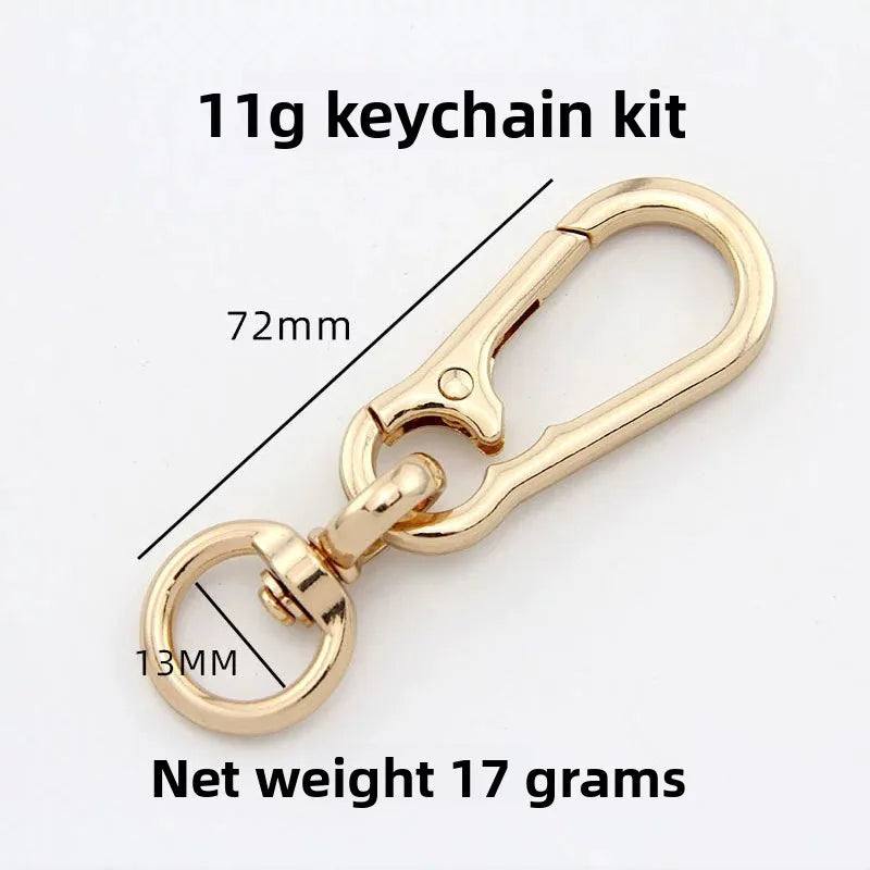 Men's Waist Jewelry Carabiner Key Chain Factory Wholesale Zinc Alloy