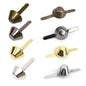 HONG TU Handmade Nickel-Free Metal Mushroom Head Fastening Rivet Luxury