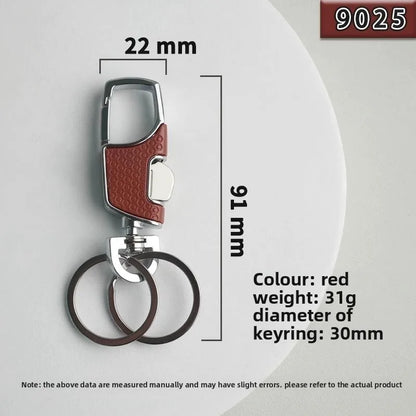 Vintage Style Metal Key Ring Promotional Heavy Duty Carabiner For Men
