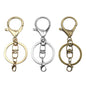 Zinc Alloy Lobster Clasp Key Hook DIY Metal Keychain For Jewelry Making