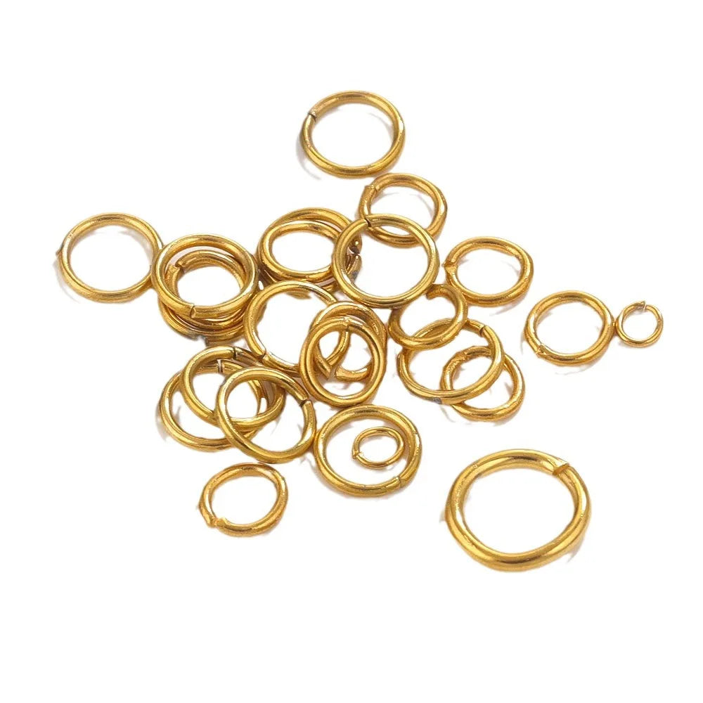 Stainless Steel 18K Gold-plated Vacuum-electroplated Color-retention