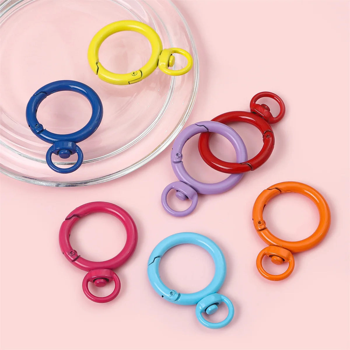 Modern Art Japanese Korean Metal Alloy Round 360 Degree Activity Spring