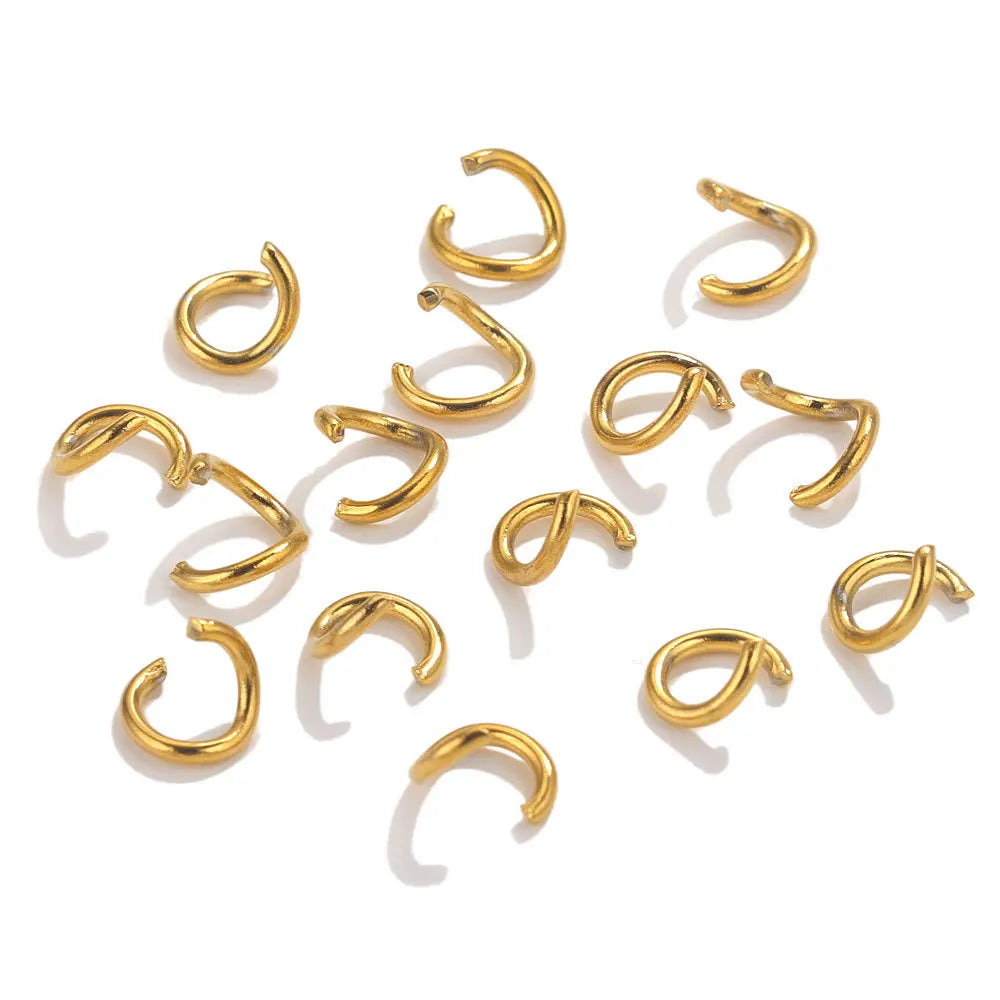 Stainless Steel 18K Gold-plated Vacuum-electroplated Color-retention
