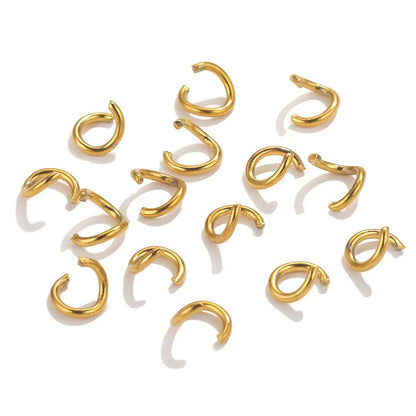 Stainless Steel 18K Gold-plated Vacuum-electroplated Color-retention