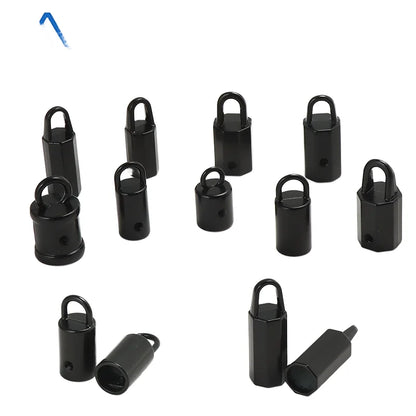 Meishi Hardware H1072 Mobile Phone Lanyard Electrophoresis Black Single