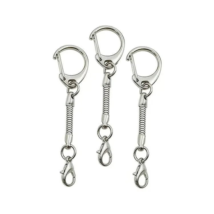 Influencer Style Zinc Alloy USB Drive Lanyard Metal Snake Chain