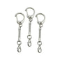Influencer Style Zinc Alloy USB Drive Lanyard Metal Snake Chain