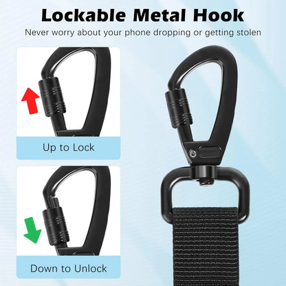 Sports European American Alloy Electroplated Retractable Anti-Theft