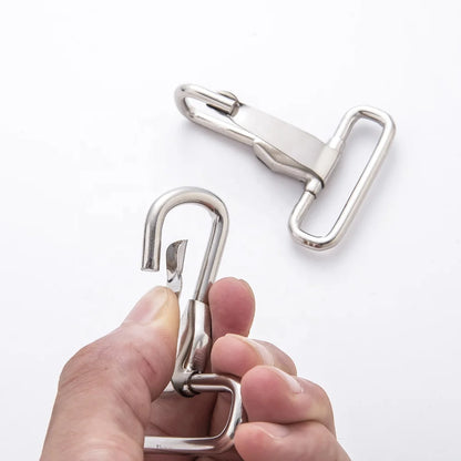 Fashion Metal Swivel Hook Bag Parts Accessories Leather Buckles