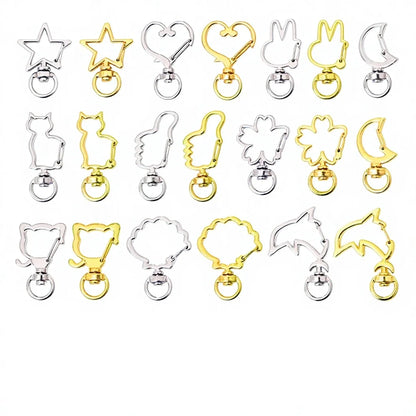 Special-Shaped Genuine Simple Zinc Alloy Electroplated Heart-Shaped Key
