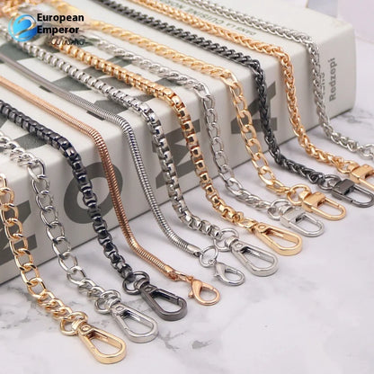 Hong Tu Universal Single Shoulder Snake Bone Chain Flat O Bag Chain