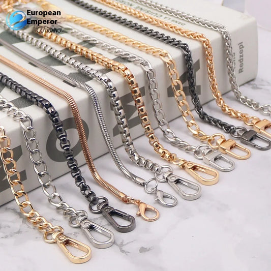 Hong Tu Universal Single Shoulder Snake Bone Chain Flat O Bag Chain