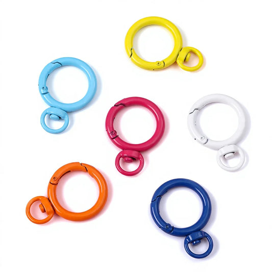 Modern Art Japanese Korean Metal Alloy Round 360 Degree Activity Spring