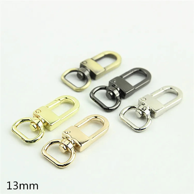 Luggage Bags Zinc Alloy Accessories D-Ring Clasps Middle-Plate Buckles