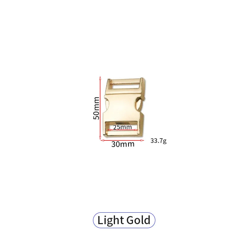 Strong Durable Metal Quick Release Buckle For Dog Collar Harness