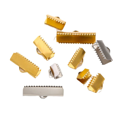 Stainless Steel Curly Bead Buckle Titanium Engraved Gold Plated DIY